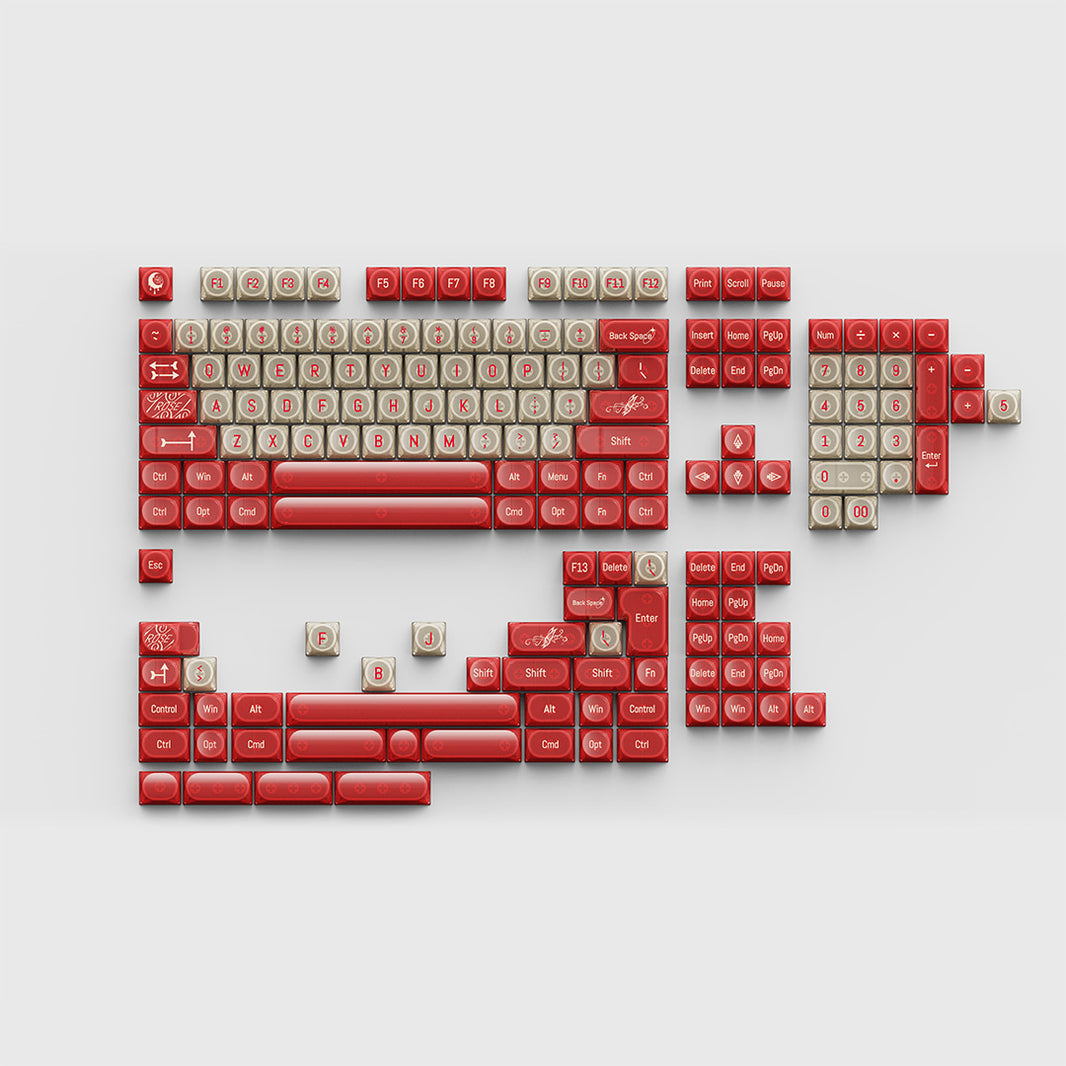 Wild Rose Keycaps