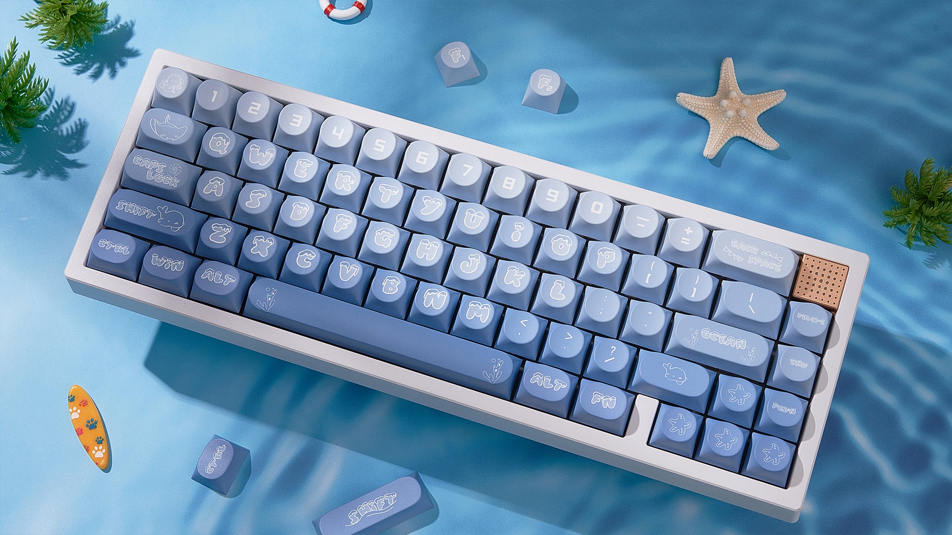 キーボード Oceanographer Ocean Blue キーボード Oceanographer Ocean