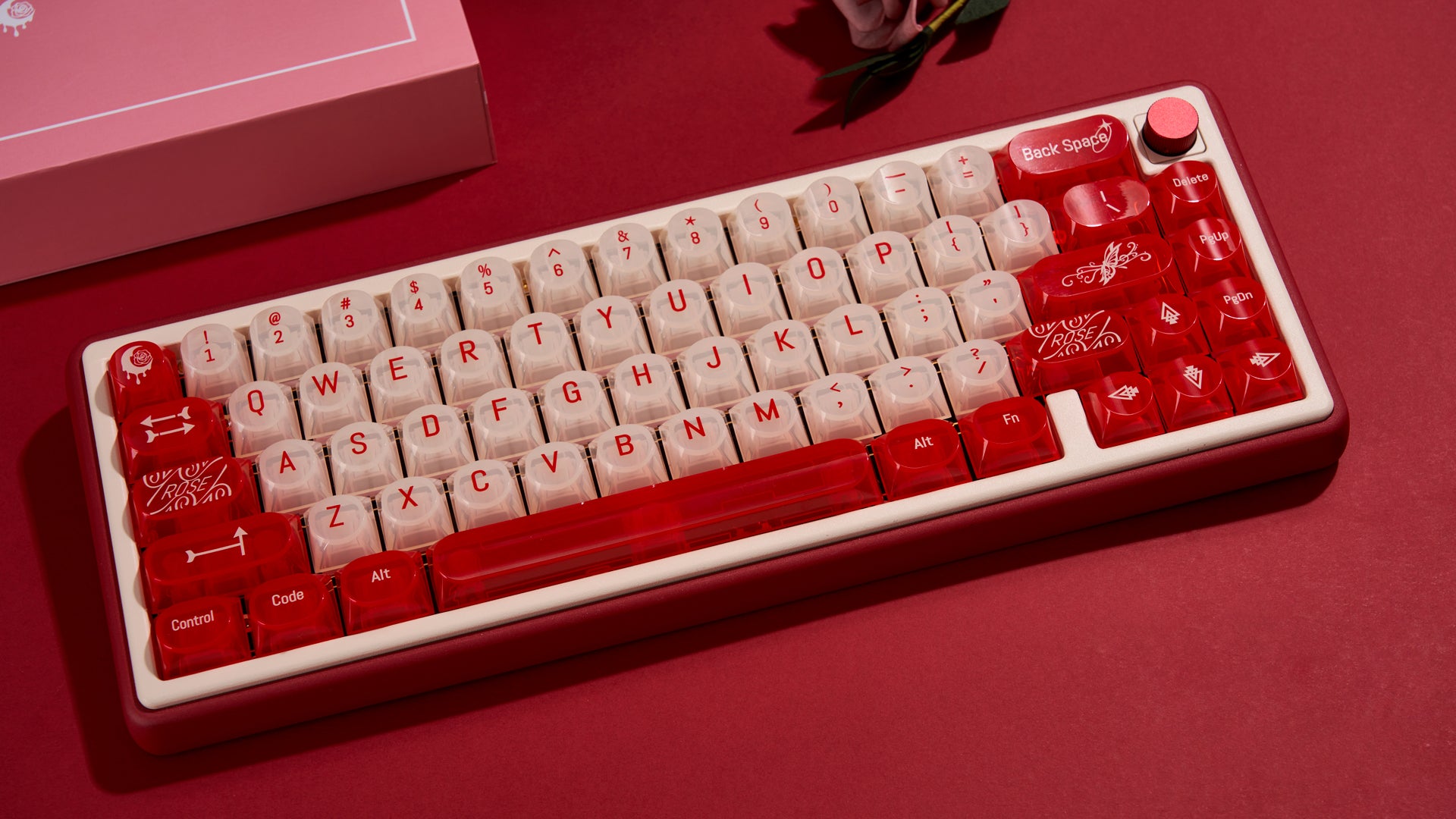 와일드 로즈 키캡