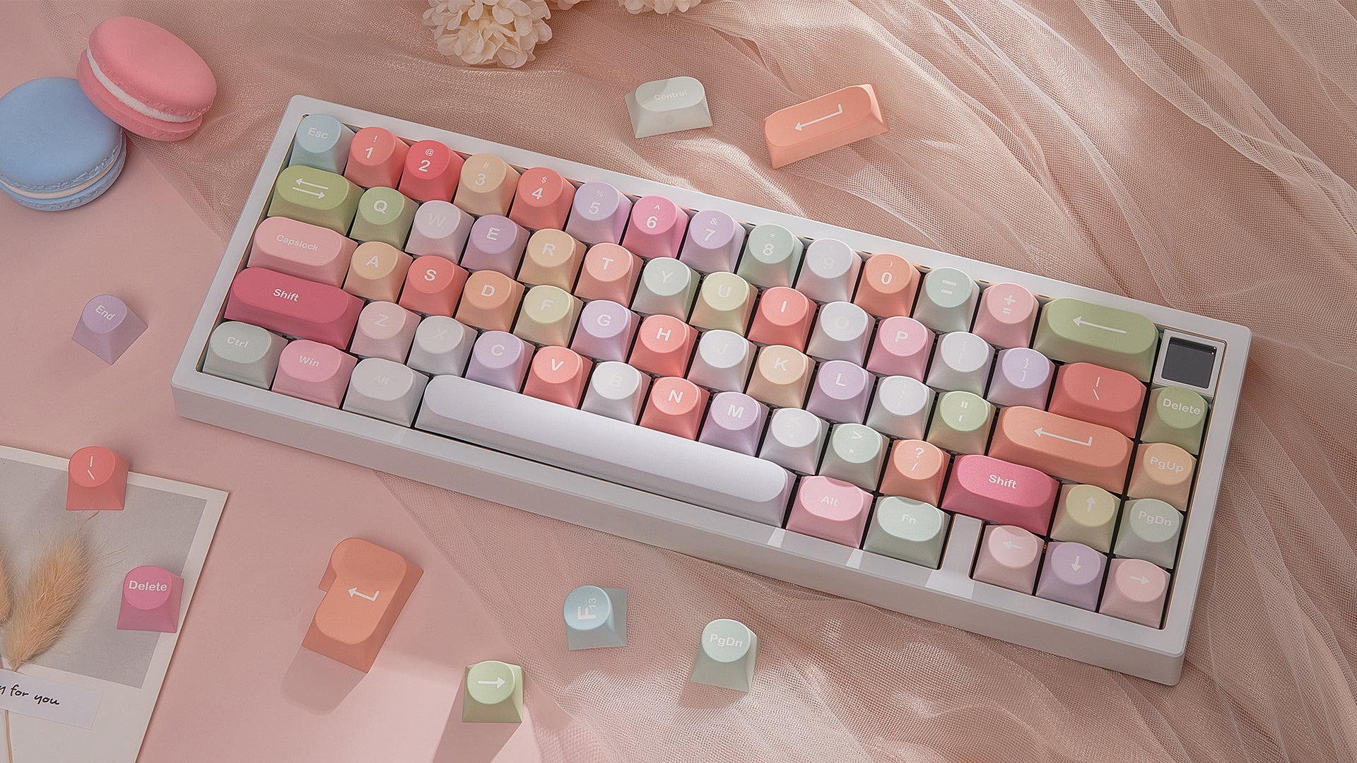 Chilkey Unicorn 170 Key DDA Profile Dye Sub PBT Keycap Set - Thumbnail 2