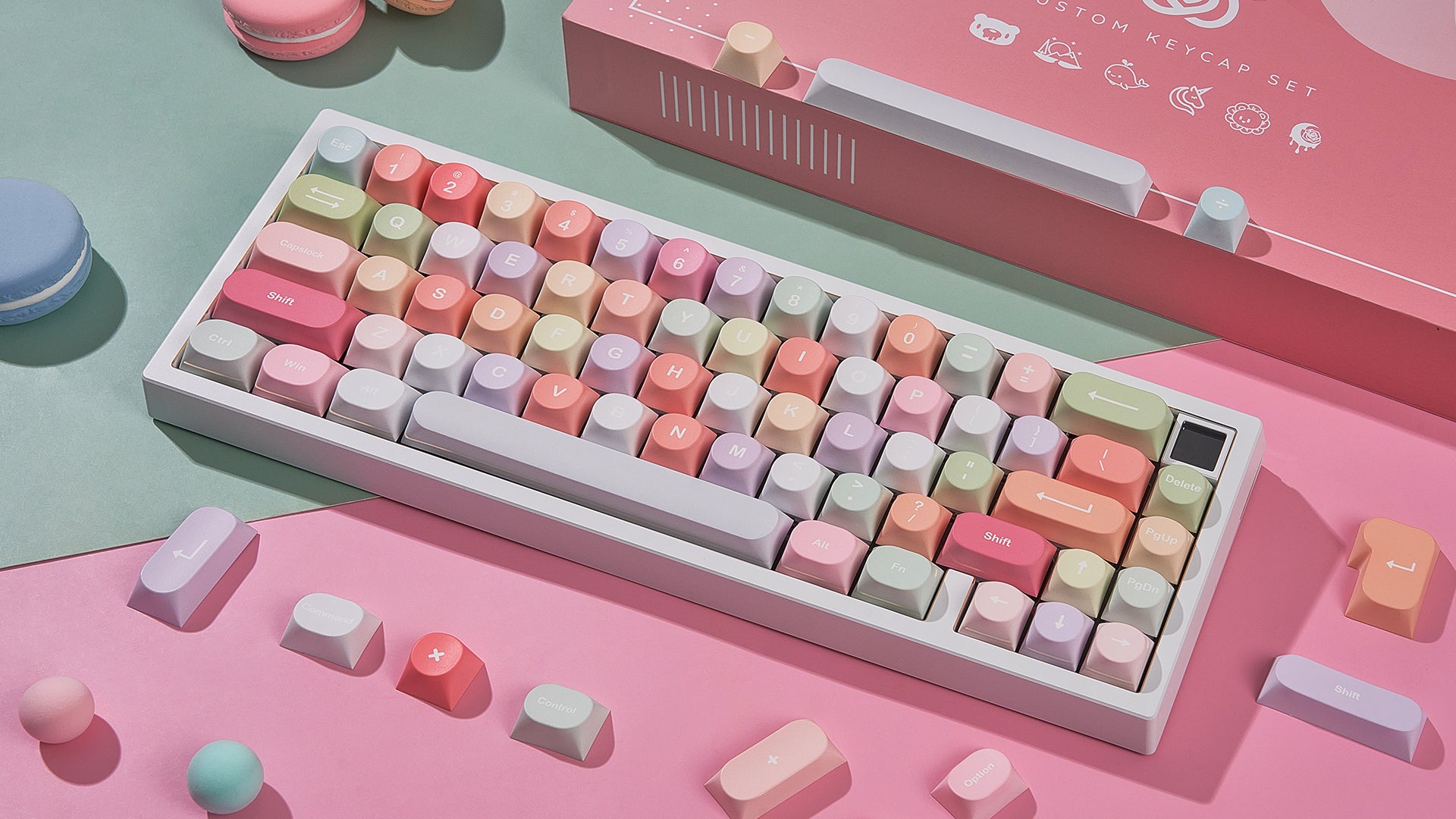 Chilkey Unicorn Keycap Set - Thumbnail 2