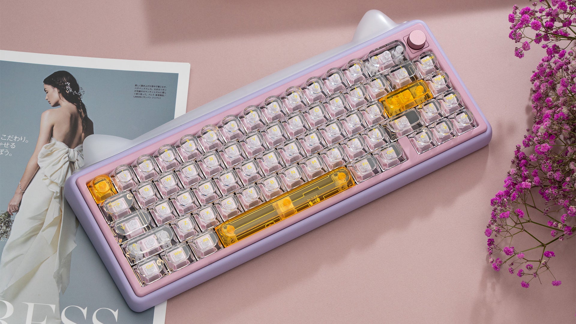 유약 노란색 키캡 - Thumbnail 2