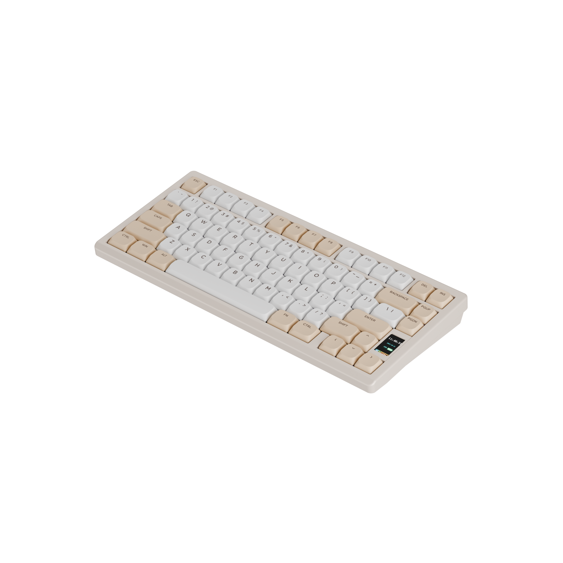 Chilkey ND75 LP Aluminum Hotswap Wireless RGB Low Profile Keyboard
