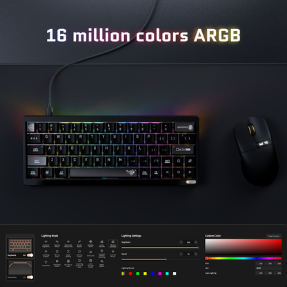 SF 60 HE with MCAPS serices metal keycap and WS Poseidon Switch——Sales Start Time: June 16th